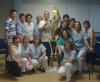 Curso de Reiki para Personal Sanitario, "Hospital Gregorio Mara&ntilde;on", 16 de Julio de 2008